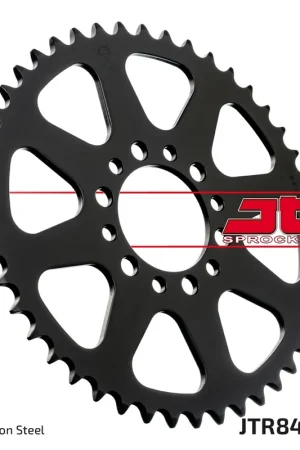 Finale Uitverkoop JT SPROCKETS - REAR STEEL 45T, 520 - Sprockets - Compatibel met Yamaha SR 250 en XT 250